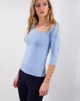 MAGLIA SCOLLATA 3/4