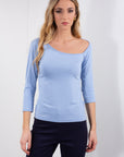 MAGLIA SCOLLATA 3/4