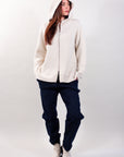 HOODED ZIP JACKET