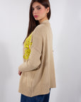 CARDIGAN FIORI COLORATI