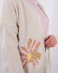 CARDIGAN FIORI COLORATI