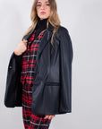 INFORMAL ECO-LEATHER JACKET