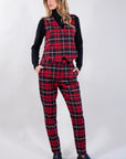 COMPLETO GILET + PANTALONE TARTAN