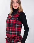 COMPLETO GILET + PANTALONE TARTAN