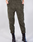 VELVET ROCKER PANTS