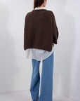 CARDIGAN SBIECO BOTTONI