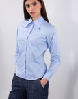 CAMICIA POPELINE BECCHE