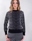 MAGLIA JAQUARD PIOGGIA