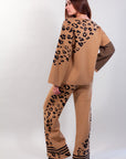 SPOTTED PALAZZO PANTS