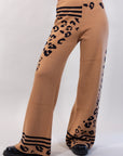 SPOTTED PALAZZO PANTS