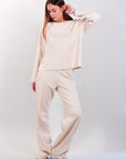 MILAN STITCH ZIP SWEATER