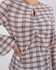 BLUSA QUADRI COTTON