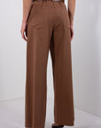 PANTALONE PALAZZO GABARDINA