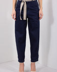 PANTALONE DENIM + CINTURA