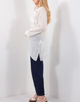 CAMICIA OVER SATIN***