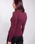 MAGLIA SCOLLATA MISTO CASHMERE