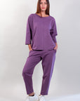 OVETTO TROUSERS WITH MILANO STITCH BUTTONS