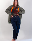 OVERSIZED BOMBER JACKET
