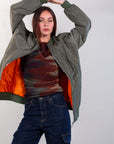 OVERSIZED BOMBER JACKET