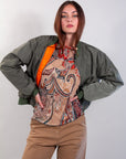 TWO-TONE BOMBER JACKET