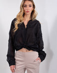 CAMICIA RICAMATA LYOCELL
