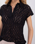 MAGLIA POLO PIZZO LAVORATO