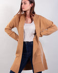 LARGE POCKET CARDIGAN