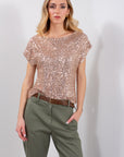 MAGLIA KIMONO PAILLETTES