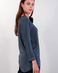 ECO EDGE SWEATER + BROOCH