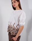 BLUSA SMERLO RICAMO