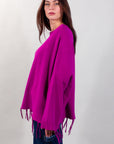 WIDE FRINGE SWEATER