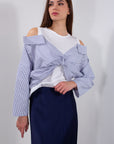 CANOTTA + CAMICIA CUT OUT