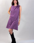 PINK SLEEVELESS DRESS