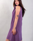 PINK SLEEVELESS DRESS