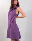 PINK SLEEVELESS DRESS