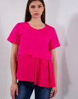MAGLIA PIEGHE COTONE