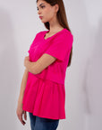 MAGLIA PIEGHE COTONE