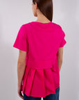 MAGLIA PIEGHE COTONE