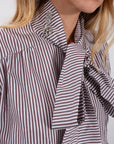 CAMICIA FIOCCO STRASS