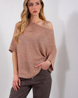 MAGLIA KIMONO 3/4 LUREX