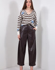 PANTALONE BALOON ECOPELLE***