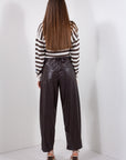 PANTALONE BALOON ECOPELLE***