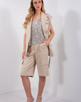 COMPLETO GILET/BERMUDA