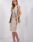 COMPLETO GILET/BERMUDA