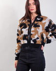CAMOUFLAGE BOMBER JACKET