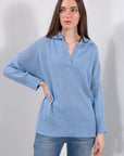 MAGLIA POLO OVERSIZE***