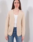 CARDIGAN PUNTO RISO**