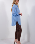 CAMICIA LUNGA VOILE COTONE