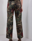 PANTALONE PALAZZO CAMOUFLAGE