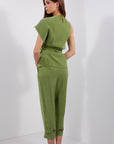 COMPLETO MAGLIA OBLIQUA + PANTALONE